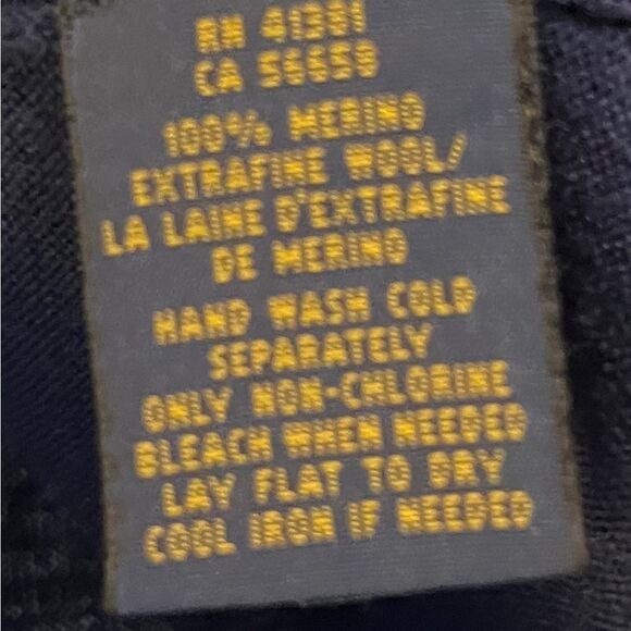 Polo Golf Ralph Lauren fine merino wool l/s lightweight cardigan sweater sz m - Picture 3 of 6